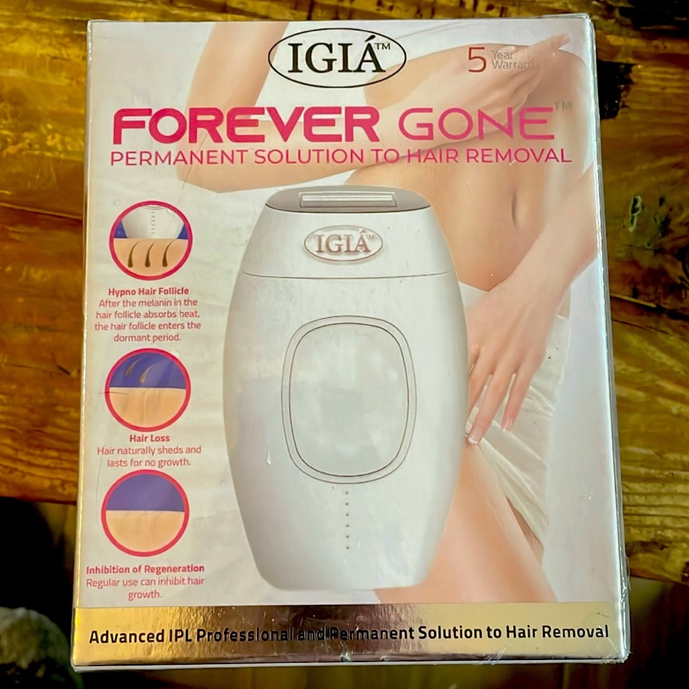 Igia Forever Gone Permanent Hair Removal System